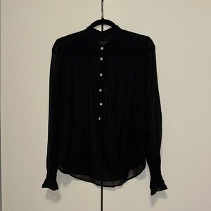 NWT rag & bone Susan Silk Blouse